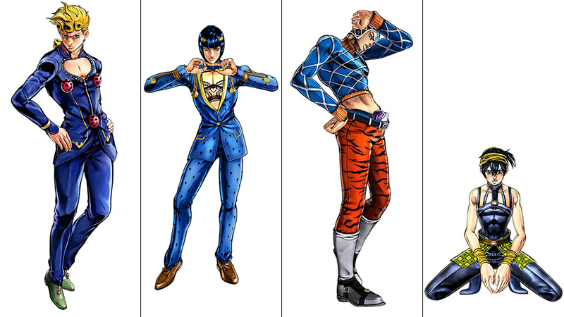 Illustration for article titled All the Characters in the New JoJo’s Bizarre Adventure Game